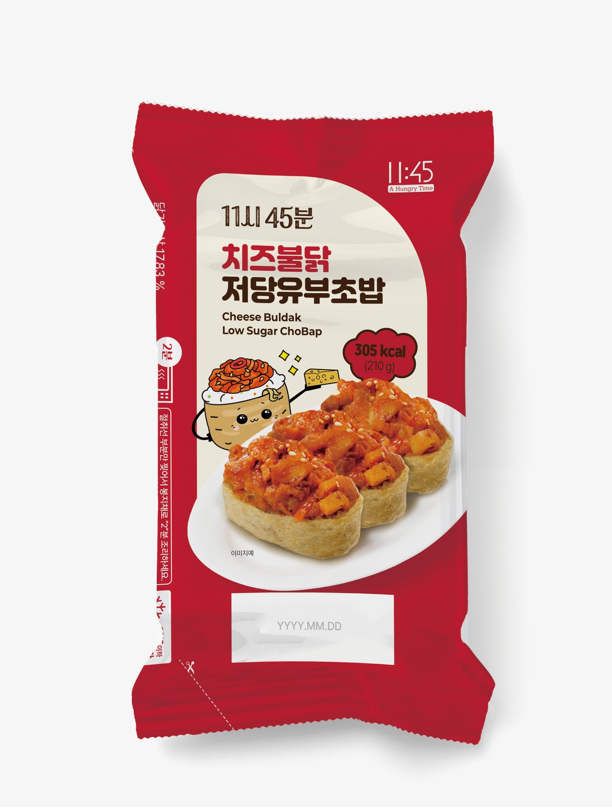 치즈불닭 저당유부초밥 — 제품 이미지